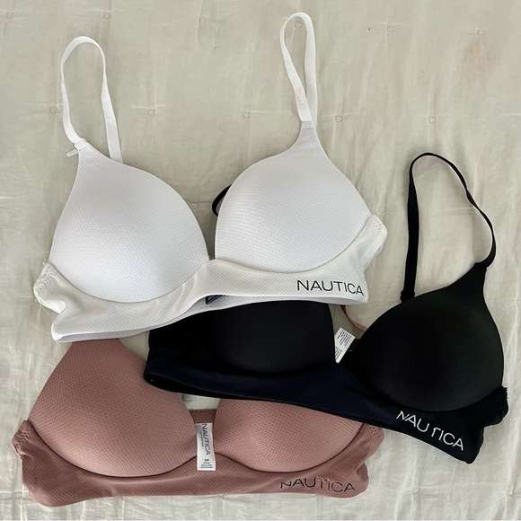 34B Wireless Nautica Bras - Picture 3 of 4
